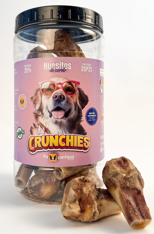 Bote de Huesitos de Cerdo  20 Pzas. - CRUNCHIES