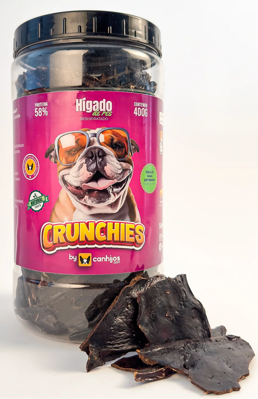 Bote con Higado de Res 400 G. - CRUNCHIES