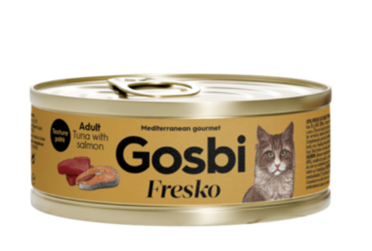 FRESKO  Cat adult tuna with salmon 6 Pzas. - Gosbi