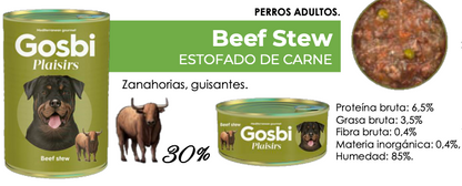 PLAISIRS  Beef stew Paq. 6. Pzas. - GOSBI