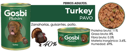 PLAISIRS  Turkey Paq. 6 Pzas. - GOSBI
