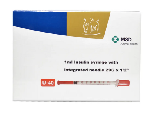 Jeringa Caninsulin 1ML C/30 - MSD