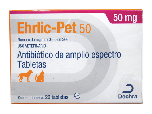 Ehrlic-Pet 50 20/ tabs - DECHRA