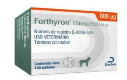 Forthyron 200 mcg© - DECHRA. (PARA SU VENTA SE REQUIERE RECETA CUANTIFICADA)