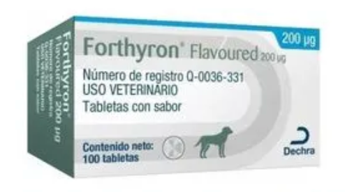 Forthyron 200 mcg© - DECHRA. (PARA SU VENTA SE REQUIERE RECETA CUANTIFICADA)