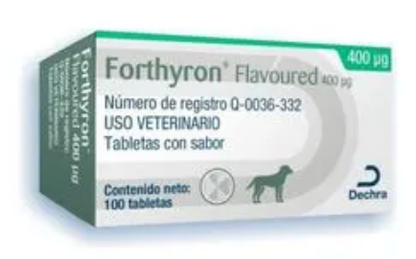 Forthyron 200 mcg© - DECHRA. (PARA SU VENTA SE REQUIERE RECETA CUANTIFICADA)