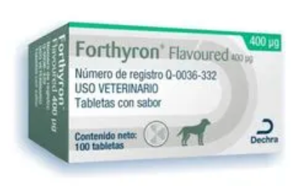 Forthyron 200 mcg© - DECHRA. (PARA SU VENTA SE REQUIERE RECETA CUANTIFICADA)