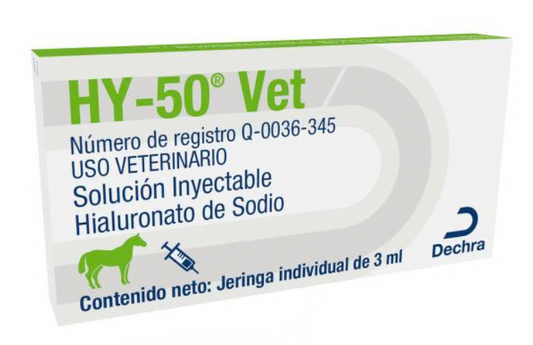 HY-50 VET JERINGA 3ML - DECHRA