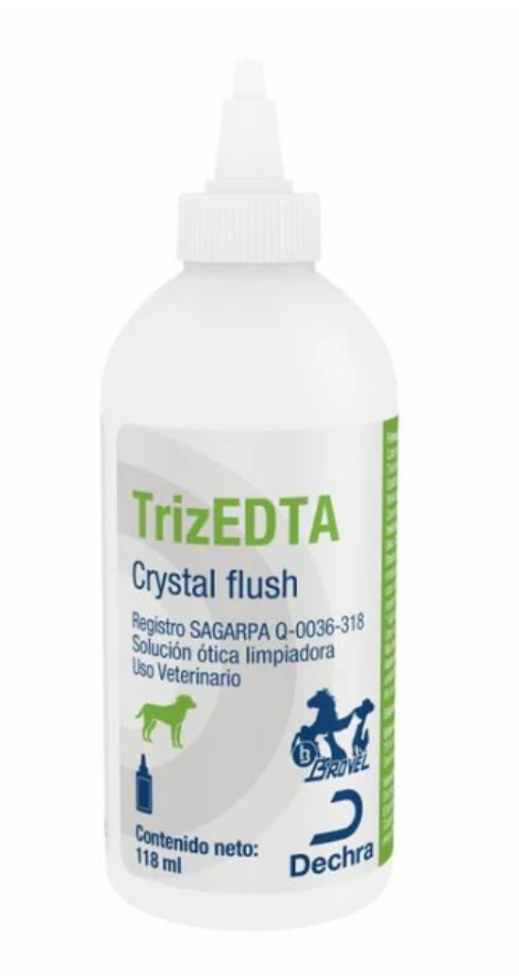 TRIZEDTA CRYSTAL FLUSH 118 ML ( OTITIS) - DECHRA