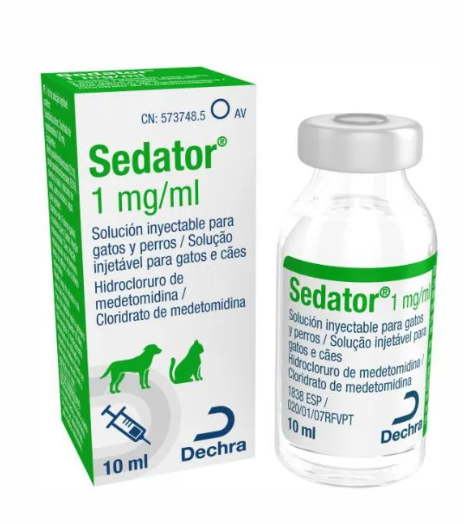 Sedator 10 ml.(PARA SU VENTA SE REQUIERE RECETA CUANTIFICADA) - DECHRA