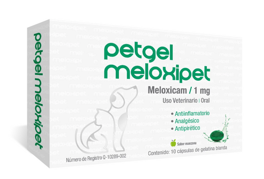 PETGEL MELOXIPET, 10 Caps. - PetGel