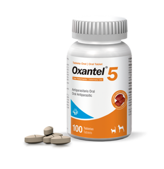 Oxantel® 5 con 100 Tab. - Petmedica