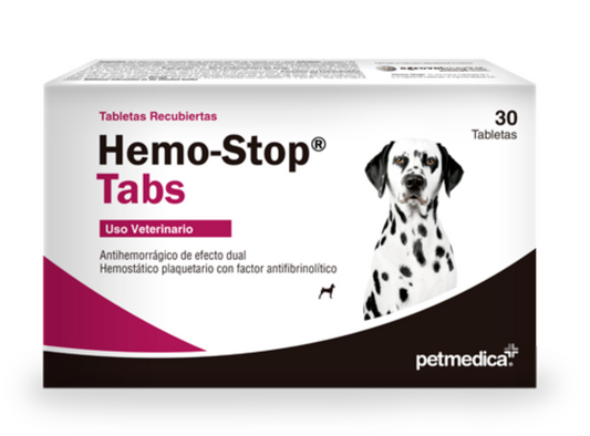 Hemo-Stop® Tabs 30 Caps. - Petmedica