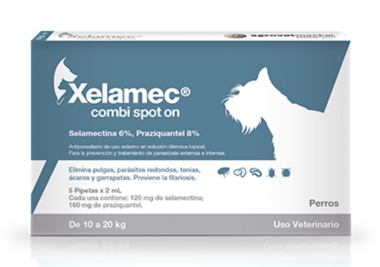 Xelamec® Combi Spot On, 1 Pipeta .25ml - Petmedica