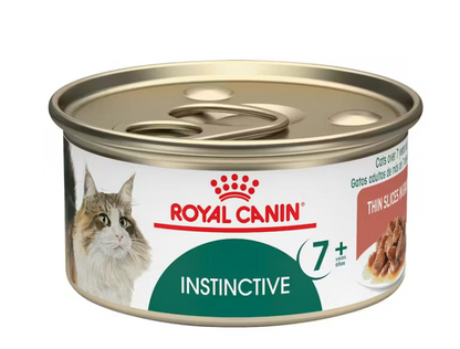 Instinctive 7+ Thin Slices in Gravy Canned Cat Food - Royal Canin
