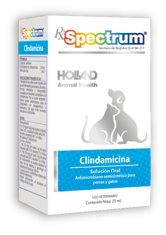 RX SPECTRUM® CLINDAMICINA  SOLUCIÓN- Holland
