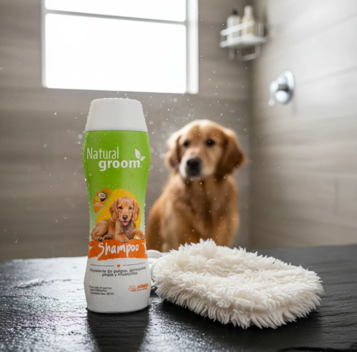 NATURAL GROOM Shampoo repelente - Holland