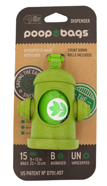 Dispensador de Bolsas con 15 Bolsas para Popo | Poop Bags   M