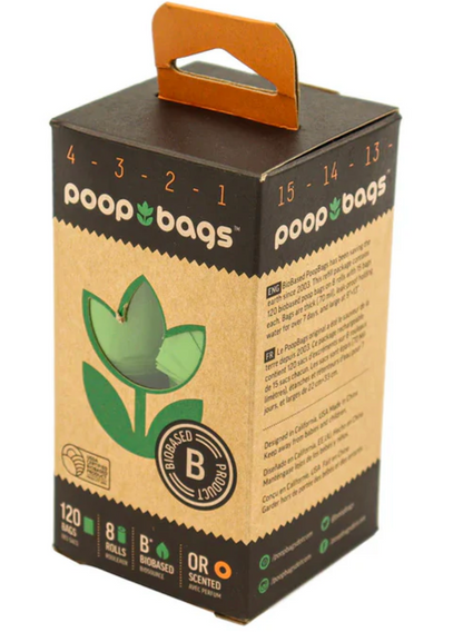Bolsas Biodegradables con esencia de Naranja para perros | Poop Bags   M