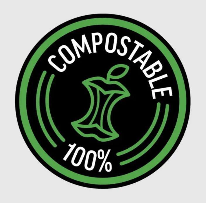 60 Bolsas Compostables p/Popo (4 Rollos con 15 bolsas)| Poop Bags   M