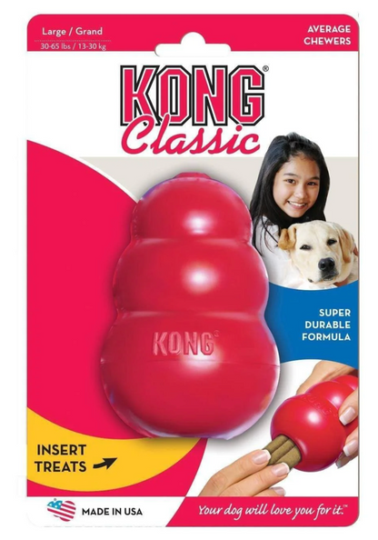 Juega y Entretiene a tú perro con Kong Classic | Kong Clásico   M