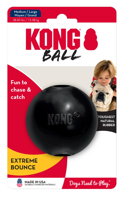KONG Extreme Ball - Pelota Super Resistente | KONG. M