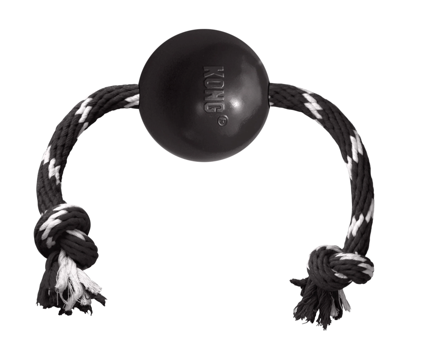 Kong Extreme Ball c/Rope - Pelota Kong Extreme con Cuerda | KONG   M