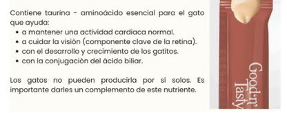Spoonables Lamibles  para Gato – Salmón, Atún y Krill caja con 8 bolsas- Snack Húmedo con Cucharita |Good ‘n’ Tasty   M