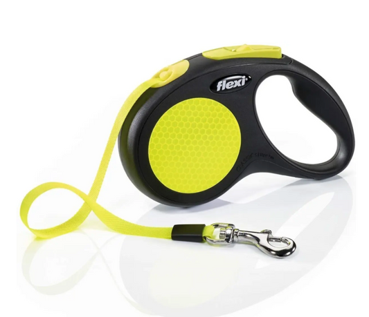 Correa De Perro Flexi New Neon Brillante Varios Colores | Flexi   M