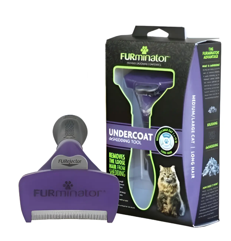 Cepillo Deslanador Furminator para Gato Chico  | Furminator  M