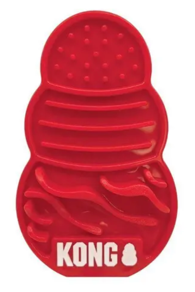 Kong Almohadilla Para Lamer Premios de Perros Licks Large Goma Interactiva Distracción | KONG   M