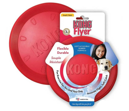 Juguete Disco Volador para Perros en Rojo - Kong Classic Flyer | KONG   M