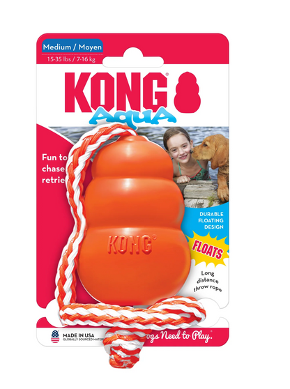 Juega y Entretiene a tú perro con Kong Aqua - Kong Aqua  M