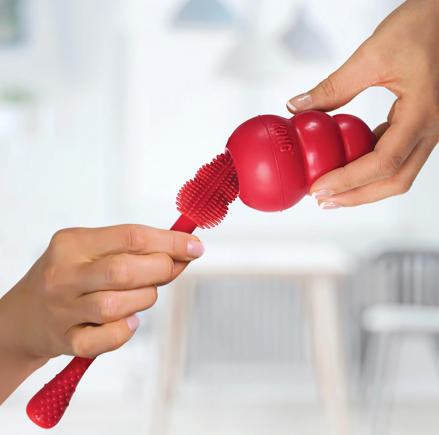 Cepillo Limpiador de Kongs de forma de Panal - Kong Cleaning Brush  M