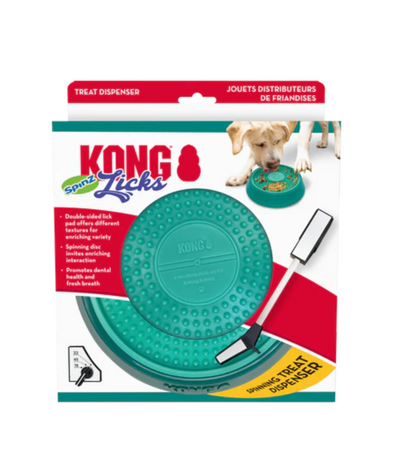 Licks Spinz - Plato con Disco Giratorio. | KONG   M