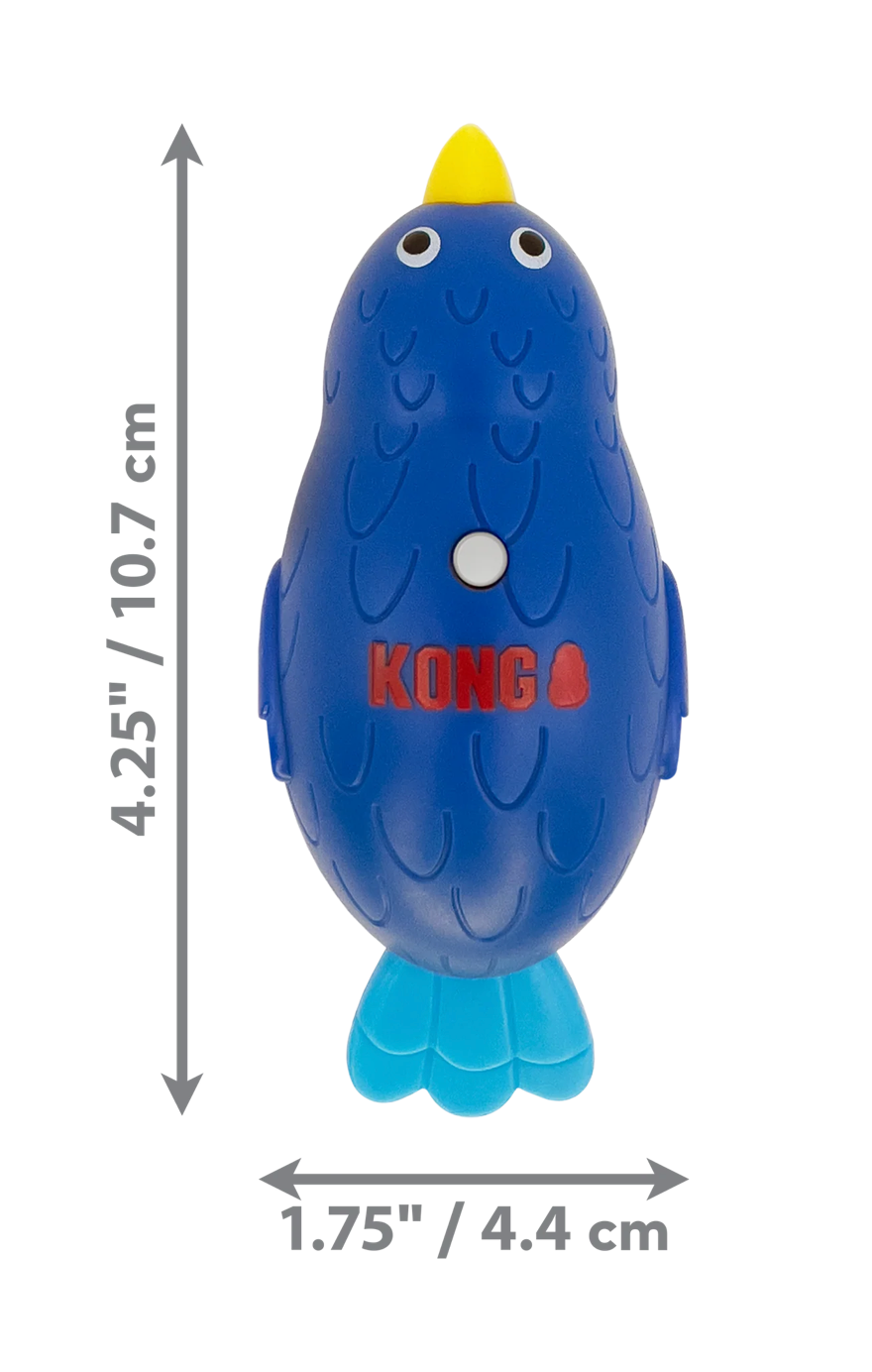 Laser Chirps Bird - Juguete Láser con Sonido de Pájaro para Gatos | KONG   M