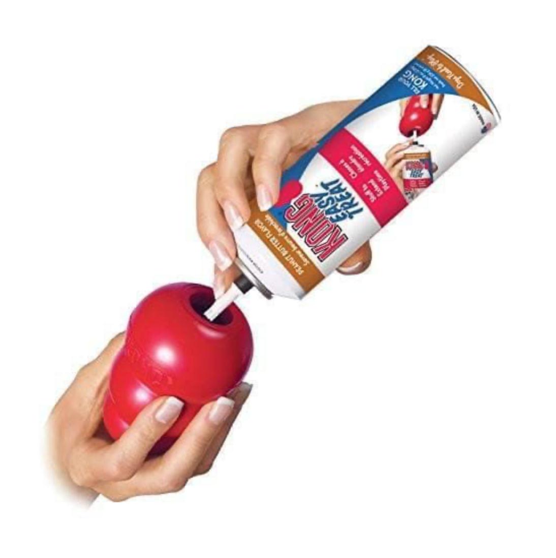 Premio para Perro en Crema Sabor Crema de Cacahuate de Kong - Peanut Butter Easy Treat | KONG. M