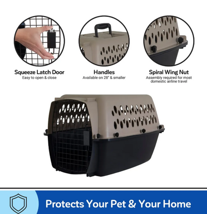 Jaula Portátil para Perros y Gatos Petmate Vari Kennel | PETMATE   M