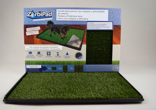 Interior de hierba y almohadilla para perros | ZorbiPad™   M