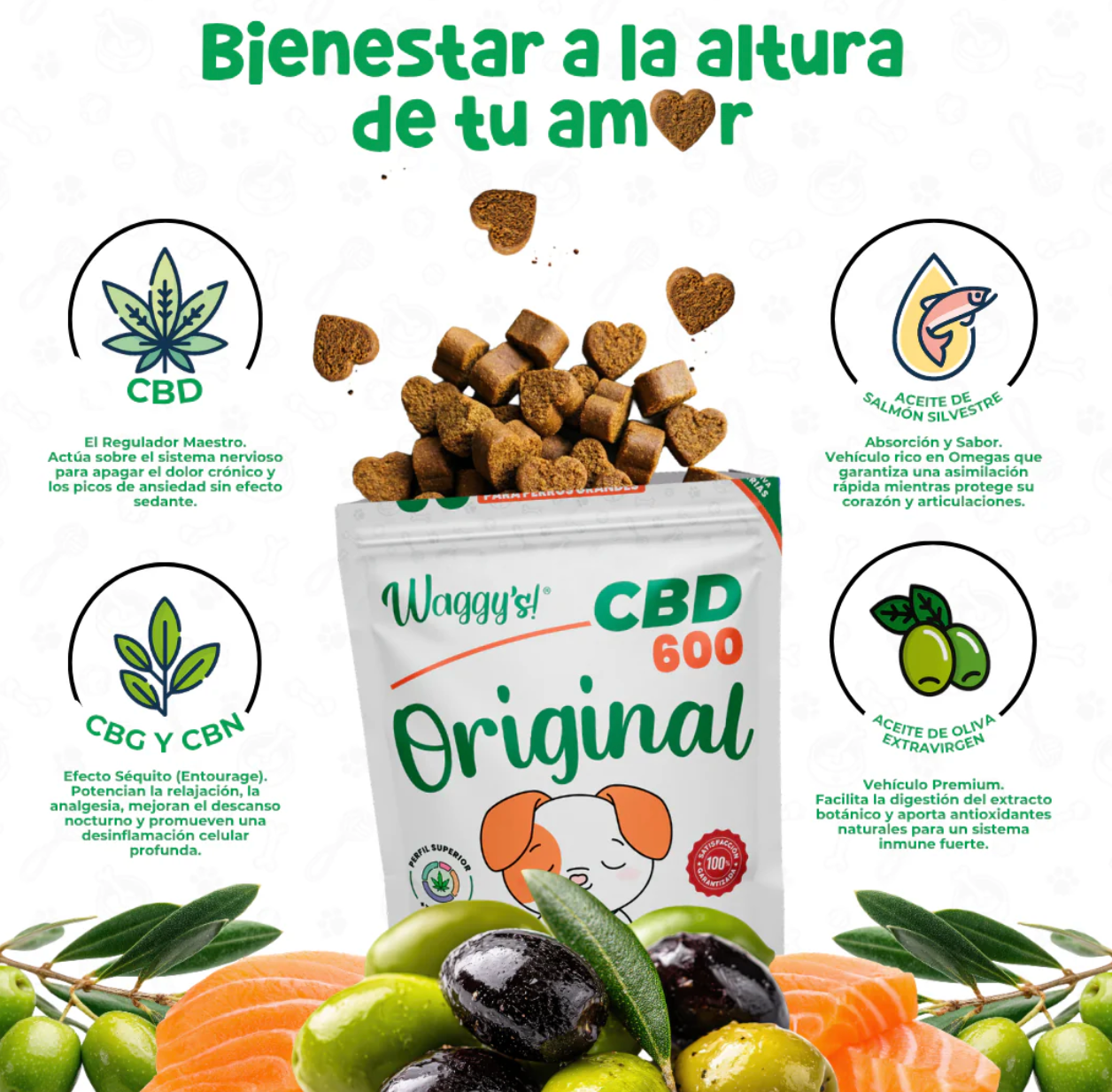 Premios Calmantes para Ansiedad y Dolor en Perros | Waggys  ***