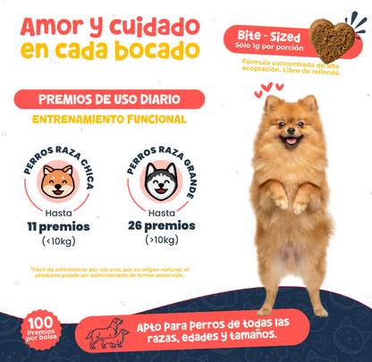 Premios Naturales para Entrenamiento de Perros | Waggy's Bites ***