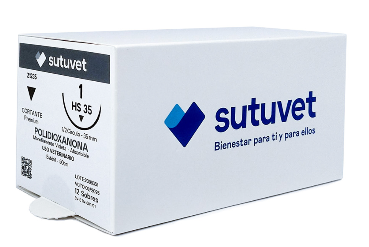 Suturas quirúrgicas absorbibles Polidioxanona | SUTUVET ***