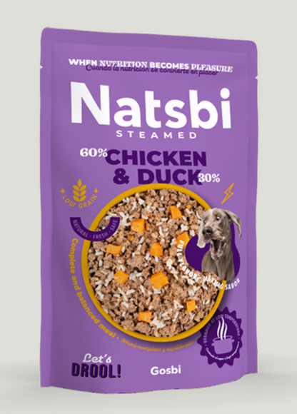 Steamed Dog Chicken & Duck | Natsbi ***