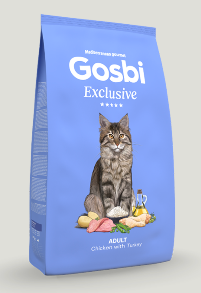 Exclusive Cat Adult Chicken with Turkey | GOSBI ***