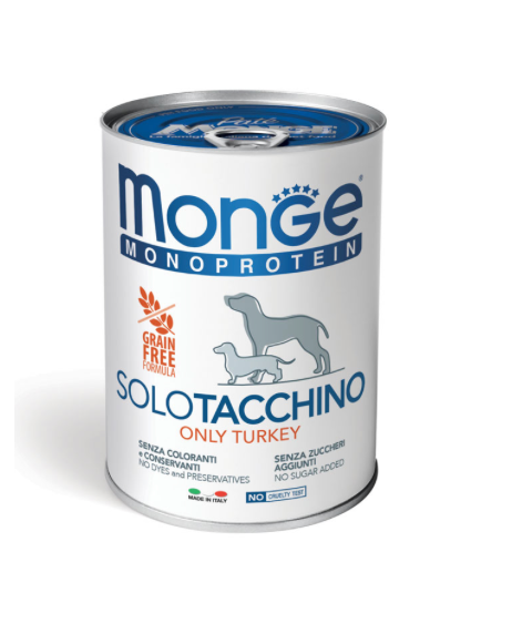 Monge Monoprotein Paté Solo Pavo | MONGE ***