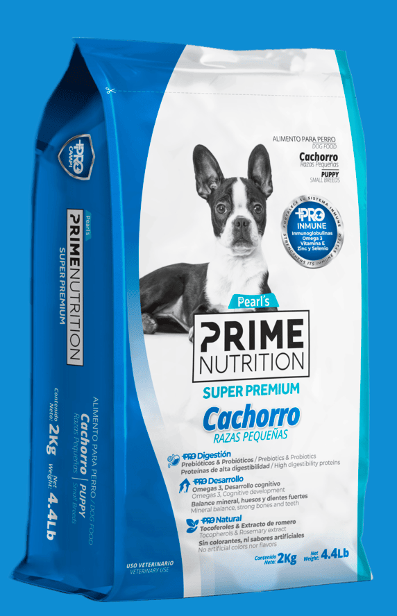Super premium Cachorro razas pequeñas | PEARL’S PRIME NUTRITION®  ***
