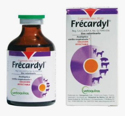 Frecardyl Solución Inyectable 50ml / Vetoquinol *