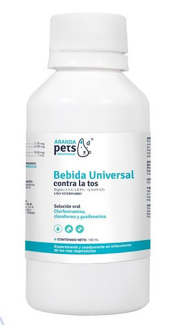 Bebida Universal Contra La Tos - ARANDA PETS*