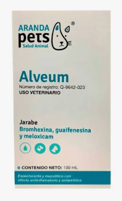 Alveum 100 ML (Antes Mucotox Cold ) - ARANDA PETS *