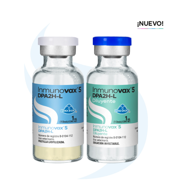 Inmunovax® 5 DPA2H-L  12 ds - Bio Zoo*